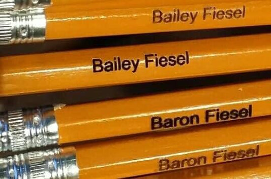 Pencils with Name - Gas City Creative Design & Event https://www.facebook.com/gascitycreative/